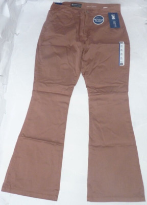 NEW LEE Curvy Bootcut Casual Dress Pants Women Ladies 14 M - Blush NWT ED87