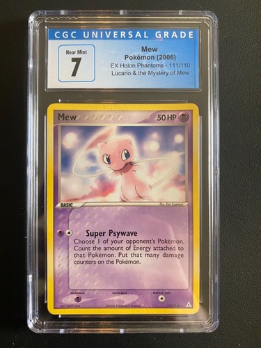 Mew graded CGC 7 for sale on eBay