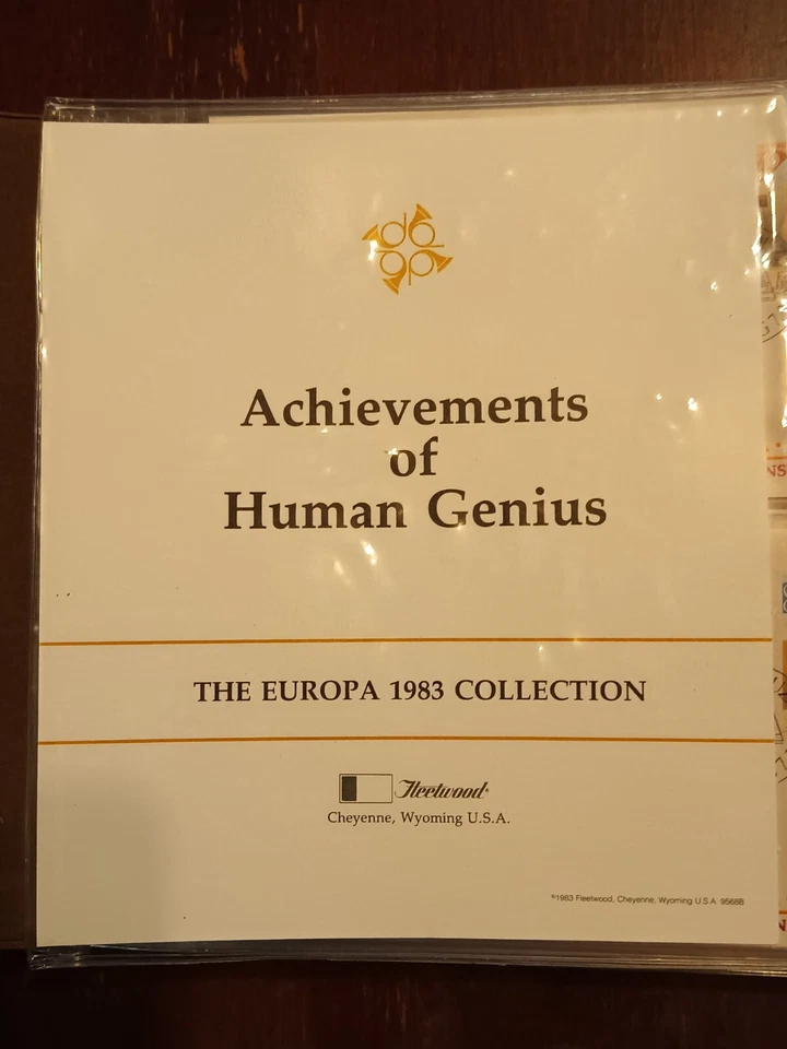 1983, Europa Achievements Of Human Genius FDC Collection 64 Beautiful Covers - Image 2 of 4