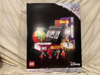 LEGO 43227 Disney Villain Icons 100th Anniversary Set (1540 pcs 