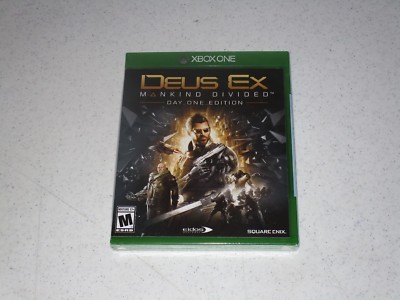 Deus Ex: Mankind Divided  Day One Edition Microsoft Xbox One Sealed
