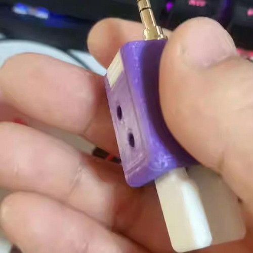 For Quansheng K5/k6 CW Electric Key Scull Automatic Firmware Cec Key Hot H9J9 - Photo 5/10
