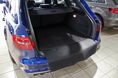 Kofferraummatte mit Ladekantenschutz passend für Audi A4 B6 B7 Seat Exeo