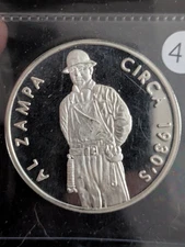 1 oz Silver Round Alfred Zampa Memorial Bridge 2003 Proof