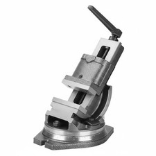Tiltable Angle Bench Vise, Heavy Duty, for Lathe Milling Machine, 0-90� Tilt,