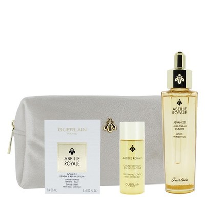 Guerlain Lotion Öl Serum Abeille Royale Set Anti Age-Defying Hautpflege Anti Aging