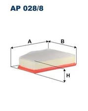 Luftfilter Filtereinsatz AP 028/8 FILTRON für BMW 5 5 Touring 6 Gran Turismo 7