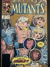 New Mutants 87 Gold 1st Appearance Cable Marv...