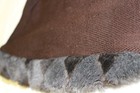 Vintage Nardi & Tagliaferri Fur Hooded Scarf Made In Italy RN 75343 — photo 4