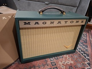 Magnatone Starlite 5w 1x8" Tube Guitar Amp Combo Green W/ Cover