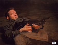 Jai Courtney Signed Autographed 11x14 Terminator Gun Photo ACOA