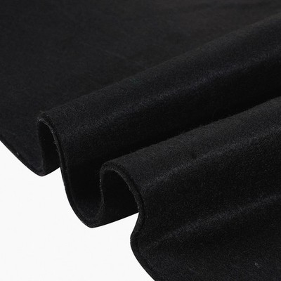 Acrylic Black Felt Fabric 72'' X 36'' Felt by The Yard，Wide 1.6mm Thick Acrylic...