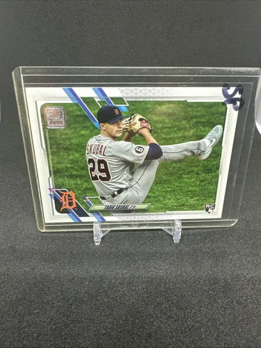 2021 Topps Series One Tarik Skubal Rookie Image Variation SP RC #92 Tigers