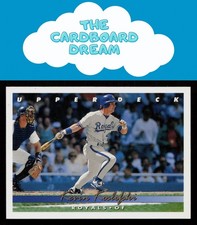 Kevin Koslofski 1993 Upper Deck #351 RC Rookie Kansas City Royals Baseball Card. rookie card picture