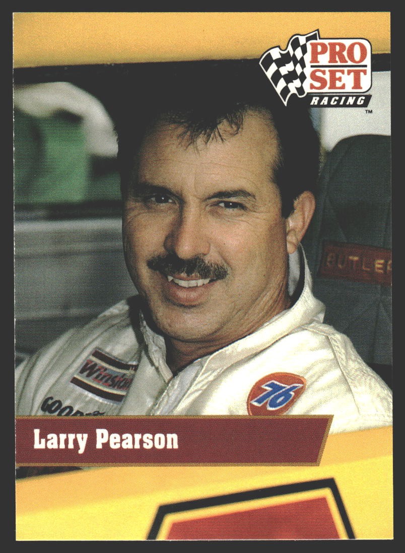 Larry Pearson #105 1991 Pro Set Larry Hedrick Motorsports