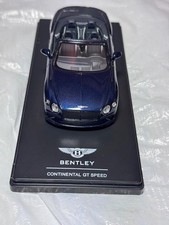 TSM Bentley Continental GT speed convertible 1/43 scale model - Peacock color