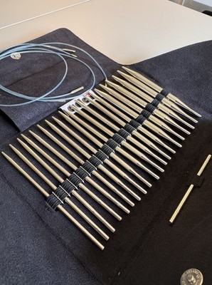 Addi Click Interchangeable Knitting Needles with Case