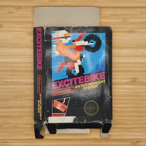 Excitebike (NES Nintendo Entertainment System) BOX ONLY (NO Game NO Manual)