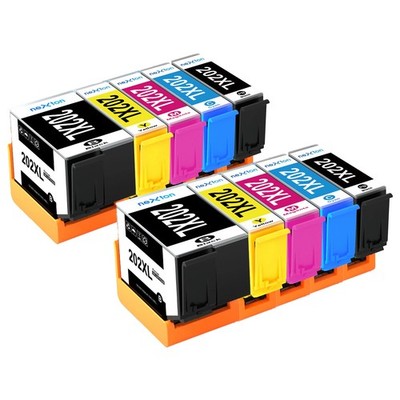10 Patronen 202XL für Epson Expression Premium XP-6100 6005 6100 6105