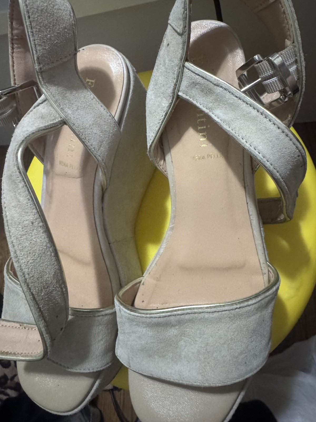 Wedge Platform Sandals Comfortable  Formentini Ve… - image 10