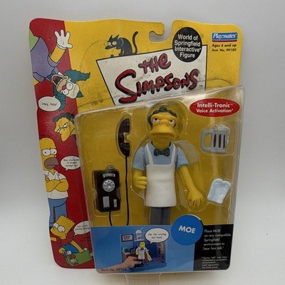  The Simpsons (Playmates) Moe Interactive Voice Figure 2000 (New)