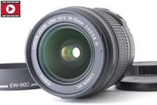     MINT w/Hood Canon EF-S 18-55mm f3.5-5.6 IS Zoom Lens From JAPAN