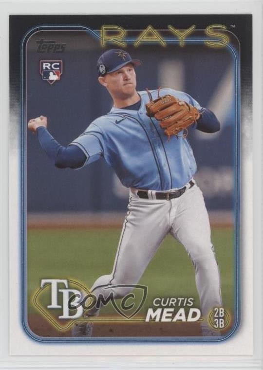 2024 Topps Series 1 Curtis Mead #82 Rookie RC 2k3