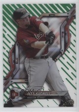 2018 High Tek Pattern 1 Waves/Diagonals Green Rainbow Foil /99 Jeff Bagwell 17o2