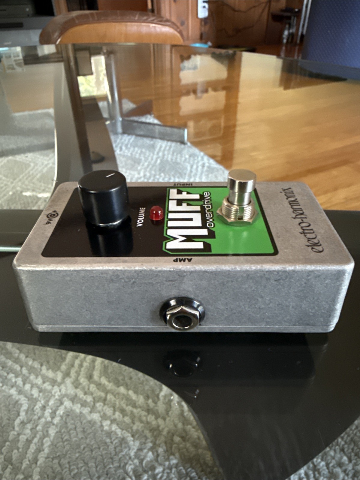 Electroharmonix Muff Overdrive Guitar Effects Pedal Tested Working.