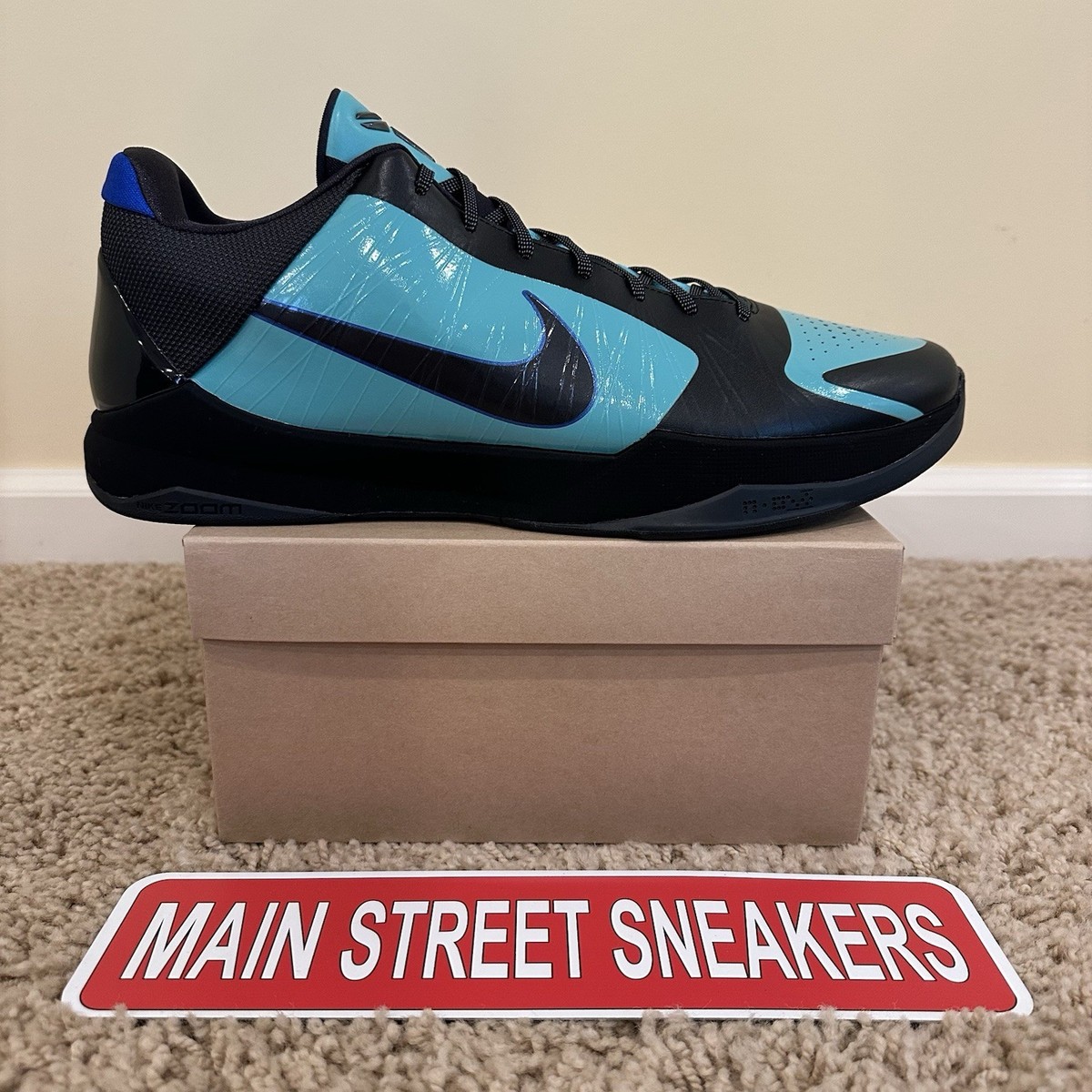 Nike Kobe V Protro EYBL Academy PE Player Exclusive Promo Size