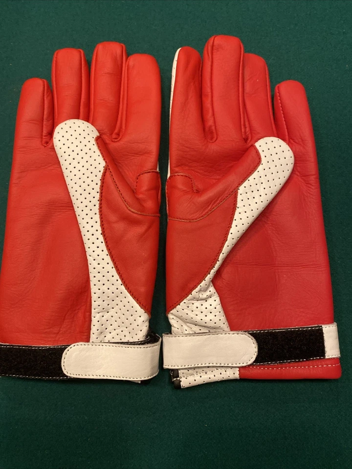 Guantes nuevos JT Racing EE. UU. 100 % cuero grandes ATV ATC Honda CR CRF Foto 3 de 4