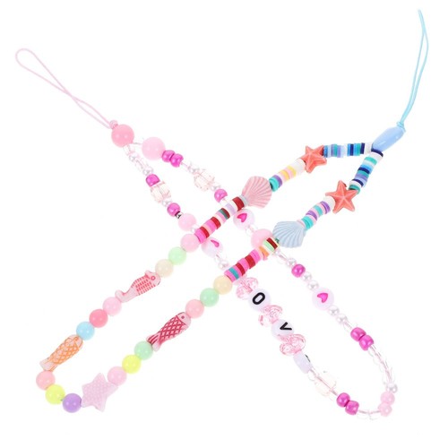 2 Pcs Handyriemen Armband Mit Handyanhänger Handyband Am Handgelenk - 第 1/12 張圖片