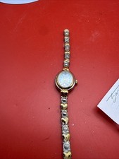 Watch-It Women's Two-Tone Quartz Pink Dial Analog Wristwatch Bracelet Watch