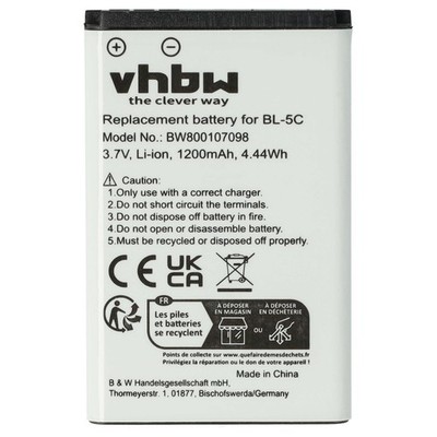 Akku für Doro RCB405 HARE DR6-2009 H15132 LI3795bkG RCB01P02 RCB215 1200mAh