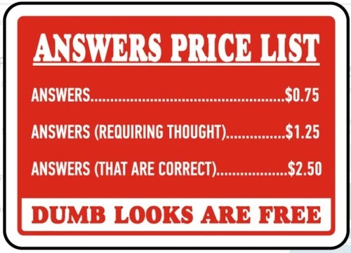 Funny Work Office Sticker 4” Dumb Stupid Looks Are Free Stupid People Be Quiet