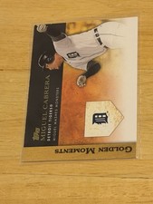 2012 Topps Update Miguel Cabrera Golden Moments #GM-U9