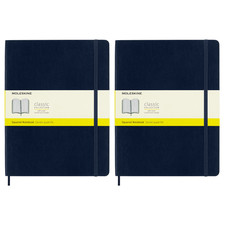 Moleskine Soft Cover Squared Notebook Extra L...