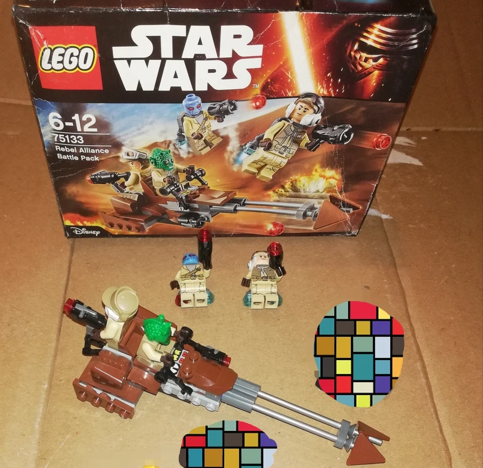 LEGO 75133 StarWars vaisseau Spatial Avec boîte Sans Notice. Occasion. Noël 2025 - Photo 2/4