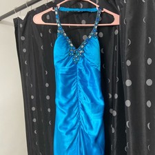 VTG Rare Cache Y2K Beaded Silk Dress SZ 2 with beading and sequins