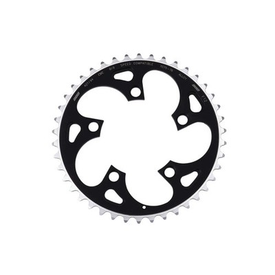 BBB Cycling Kettenblatt RoundAbout 5 42T/94mm schwarz - präziser Antrieb für ...