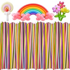 500Pcs 260 Long Balloons, Twisting Animal Balloons Assorted Color - Thickenin...