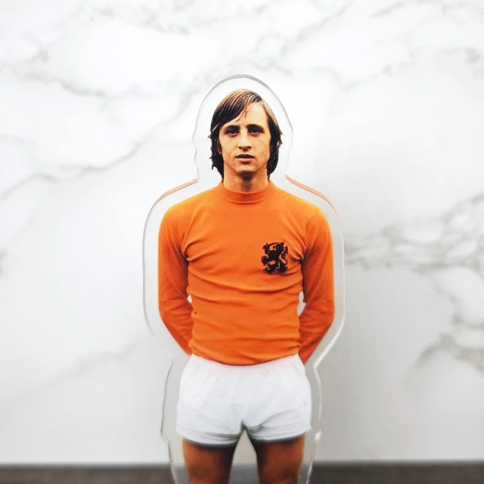 Johan Cruyff Acrylic Stand Figure - Netherlands National Team Football Legend - Image 3 of 4
