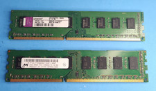 Micron/Kingston 4GB 2x2GB 2Rx8 PC3-10600 DDR3-1333 Desktop RAM Memory