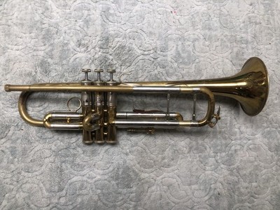 Bach Mount Vernon model 43 Bb  Trumpet Brass Lacquer 1960