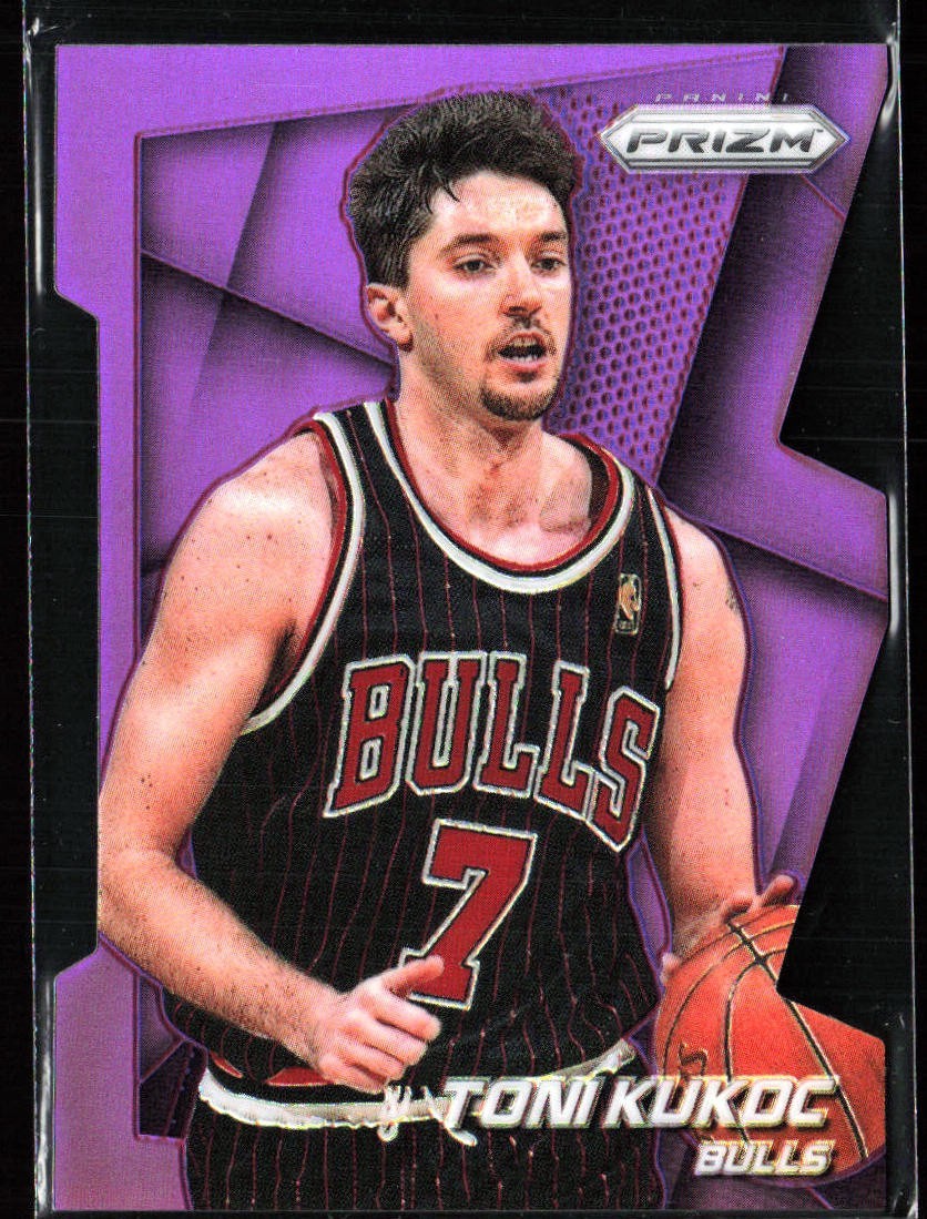 2014-15 Panini Prizm Purple Prizm Die Cut /139 Toni Kukoc #181