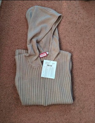 Kapuzenpulli ohne Arm - NEU m Etikett - Pullover Westover Reißverschluss 100% Bw