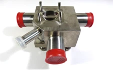 ITT Pure-Flo- 1.5"- 916468-002-0 - Block Diaphragm Valve Body - 316L SS - UNUSED