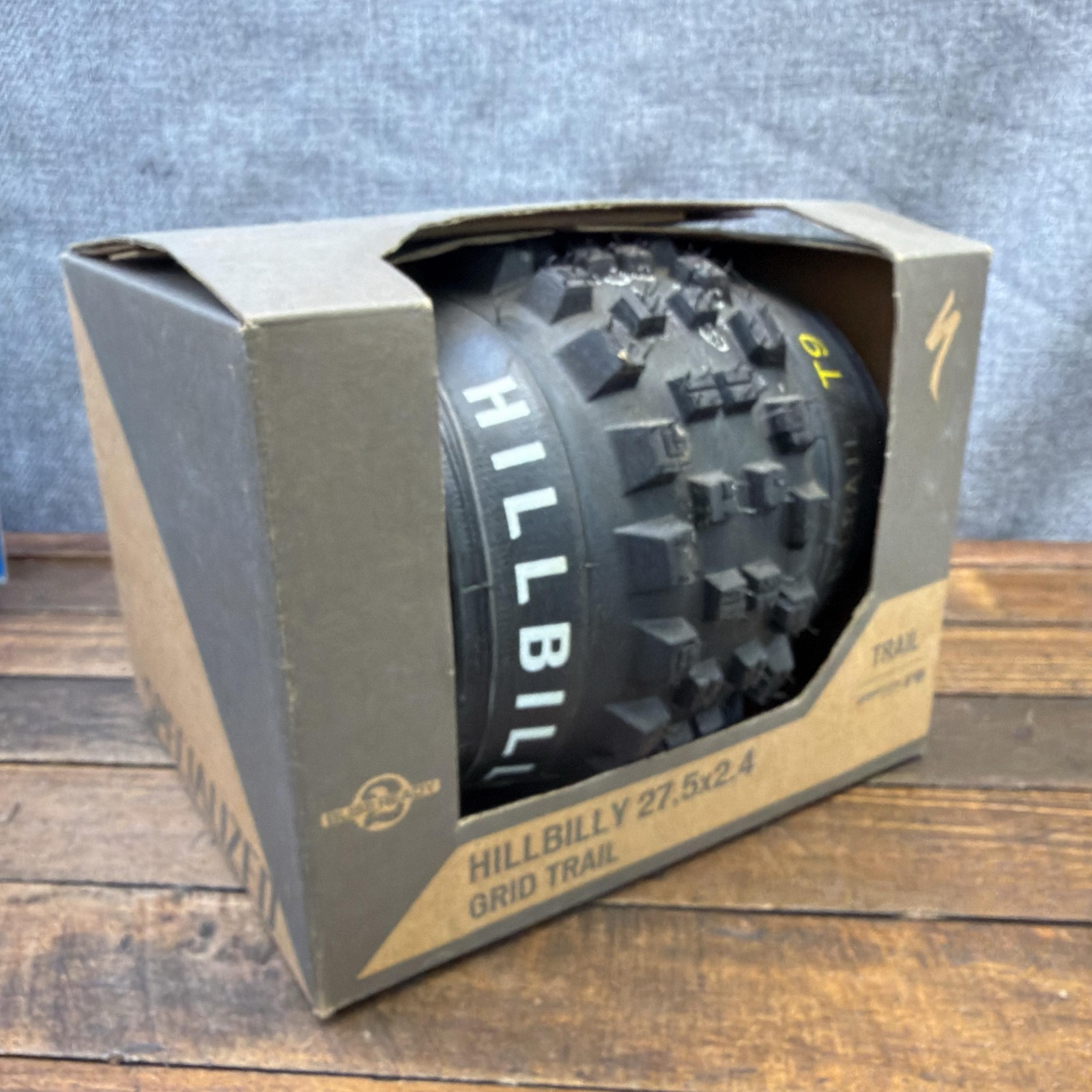 Specialized Hillbilly Grid Trail Tire 27.5x2.4 T9 Tubeless Black E-Bike MTB Bike