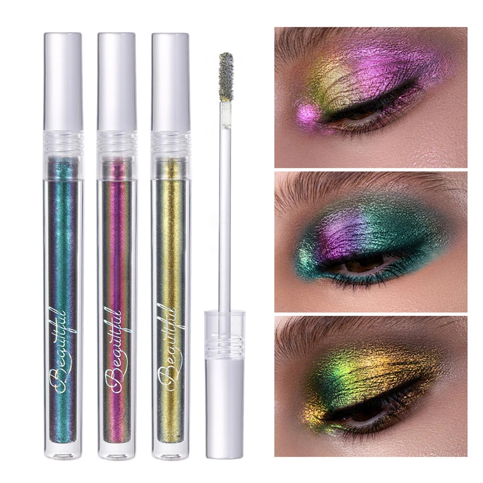 Women Chameleon Liquid Eyeshadow Colorful 1Pc Halloween Cosplay Eye Shadow - Image 2 of 4
