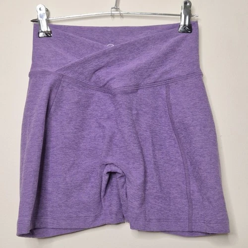 Bombshell Sportswear Cross Over Scrunch Bum Shorts Women's Size L/12 BNWT Active